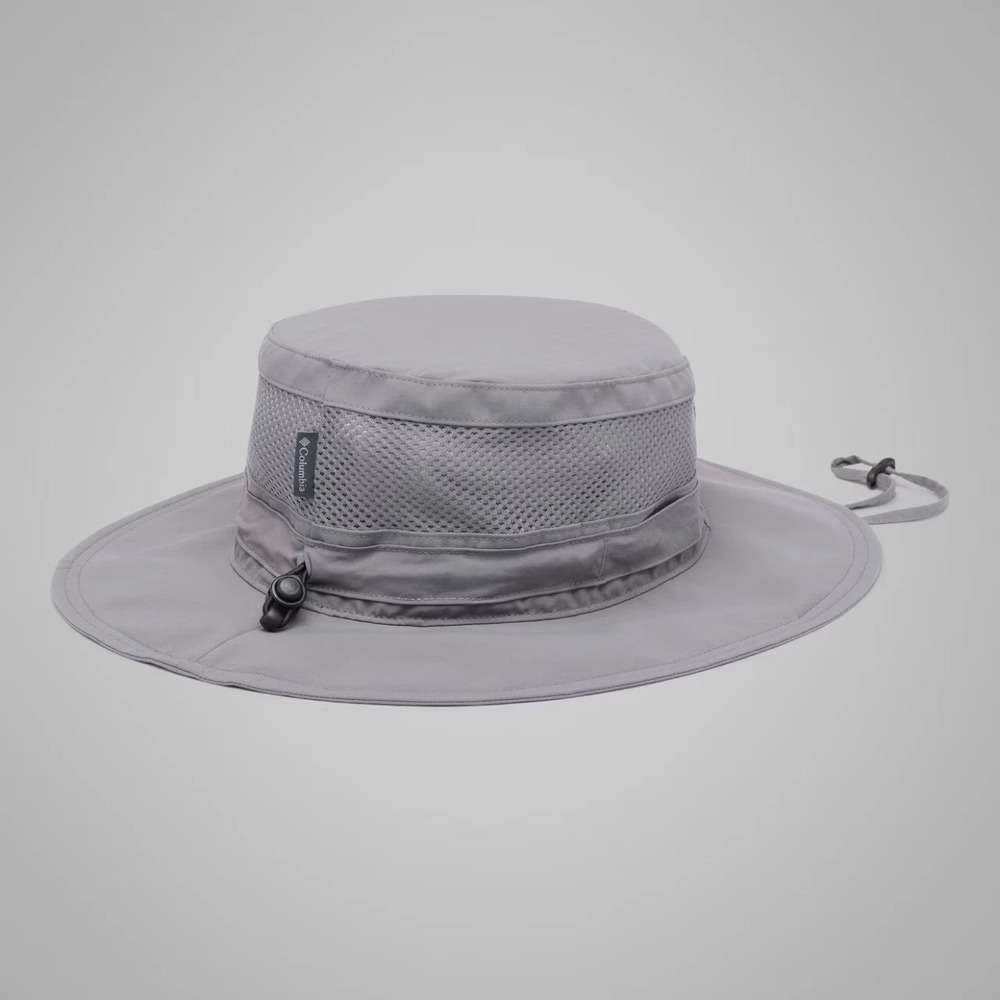 Ohio State Buckeyes Columbia Omni Shade Bora Bora Booney III O/S Bucket Hat Grey - Picture 2 of 5